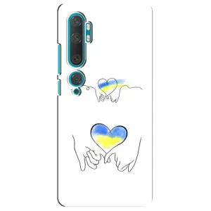 Чохол для Патріота України Xiaomi Mi Note 10 - (AlphaPrint) (Мир Україні)