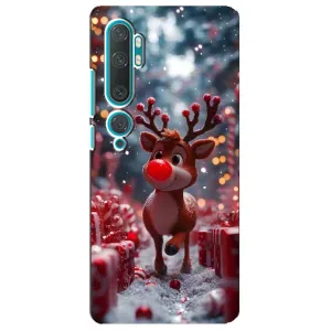 Чехол с принтом «Олень среди подарков» для Xiaomi Mi Note 10