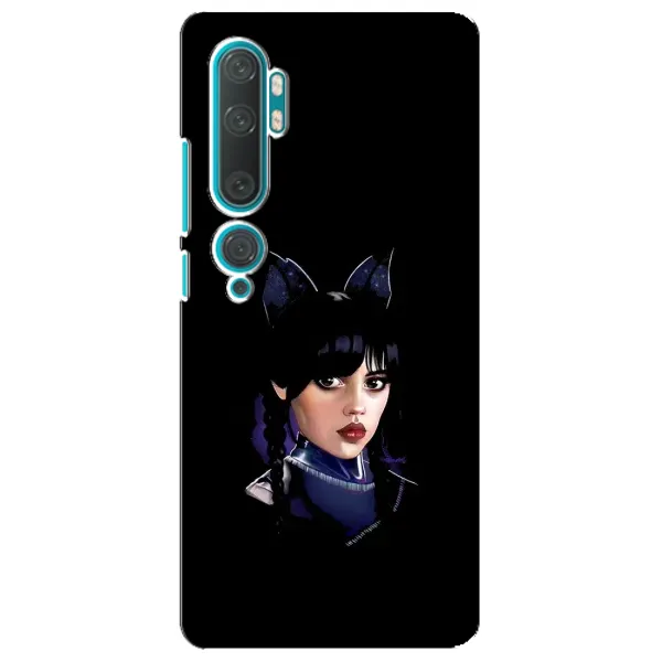 Чохол з принтом «серйозна Венздей» для Xiaomi Mi Note 10