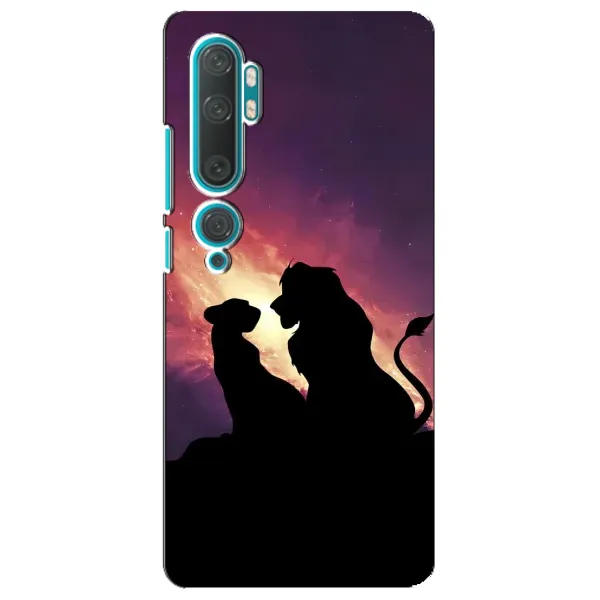 Чохол з принтом «Силует Сімба і Налу» для Xiaomi Mi Note 10