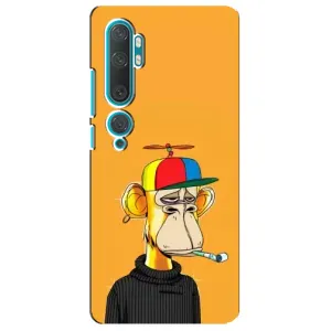 Чехлы с Обезьянами NFT для Xiaomi Mi Note 10 (AlphaPrint) (Скучающая Обезьяна NFT)