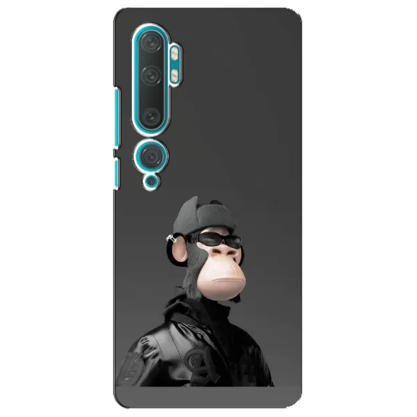 Чохол з принтом «стильна мавпа NFT» для Xiaomi Mi Note 10