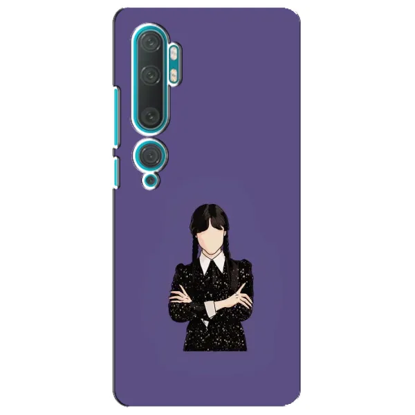 Чохол з принтом «Венздей у чорному» для Xiaomi Mi Note 10