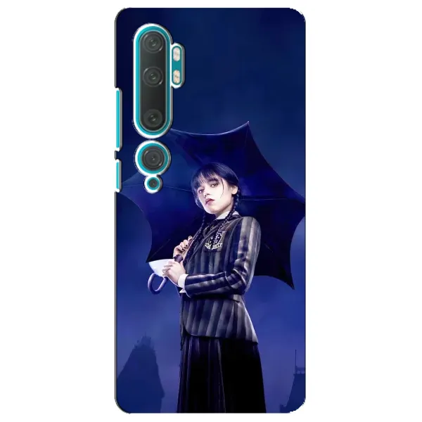 Чохол з принтом «Венздей з парасолькою» для Xiaomi Mi Note 10