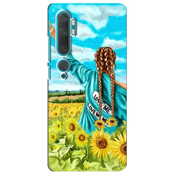 Чехол с принтом «Украиночка» для Xiaomi Mi Note 10