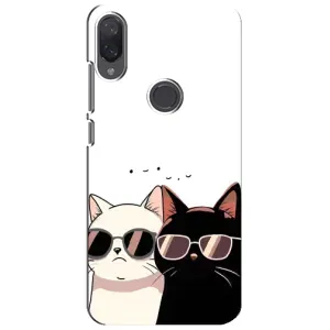 Чохол з малюнком кіт на Xiaomi Mi Play (Коти в окулярах)