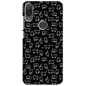 Чохол з принтом для Xiaomi Mi Play (AlphaPrint) Модні коти (Маленькі котики)