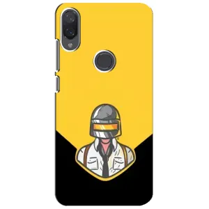 Чеjхол PUBG для Xiaomi Mi Play - Сяомі Мі Плей (AlphaPrint) (Пабг в шоломі)