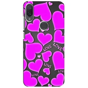 Чехлы для любимой на Xiaomi Mi Play - Сяомі Мі Плей (VPrint) (Pink hearts)