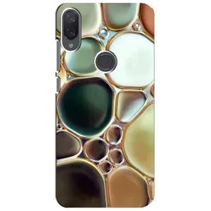 Мраморний чехол на Xiaomi Mi Play (VPrint) (Радужний Мрамор)