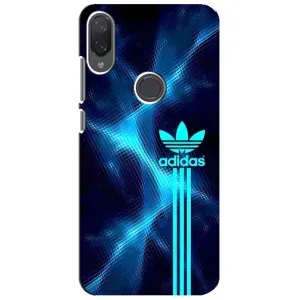 Чехлы Адидас для Xiaomi Mi Play (AlphaPrint) (Синий Адидас)