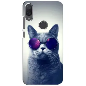 Чохол з принтом для Xiaomi Mi Play (AlphaPrint) Модні коти (Стильний кіт)