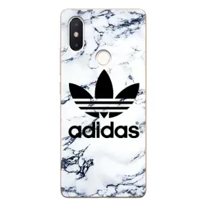 Чехлы Адидас для Xiaomi Mi8 Special Edition (AlphaPrint) (Адидас на мраморе)