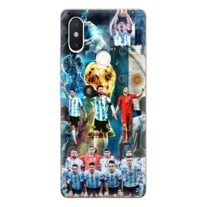 Чехлы Месси для Xiaomi Mi8 Special Edition (AlphaPrint) (Аргентина Месси)