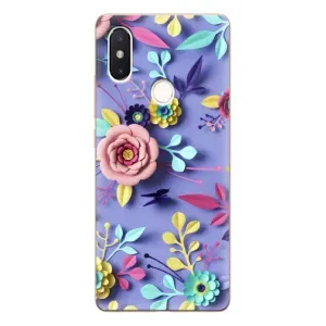 Чехлы с Цветами для Xiaomi Mi8 Special Edition (VPrint) (Цветочный дизайн)