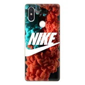 Чехол для Xiaomi Mi8 Special Edition - с принтом Найк (AlphaPrint) (Дымчатый найк)
