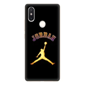Чехлы для Xiaomi Mi8 Special Edition - с картинкой JORDAN (AlphaPrint) (Jordan Gold)