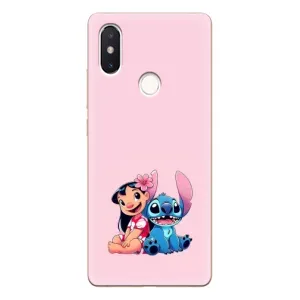 Чехол с принтом Стич на Xiaomi Mi 8 SE (Лило и Стич)