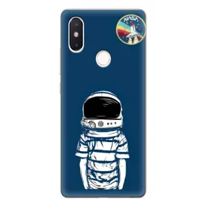 Чехол NASA для Xiaomi Mi8 Special Edition (AlphaPrint) (Мальчик в шлеме)
