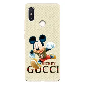 Чехол Disney Mouse Xiaomi Mi8 Special Edition (PREMIUMPrint) (Mikki Gucci)