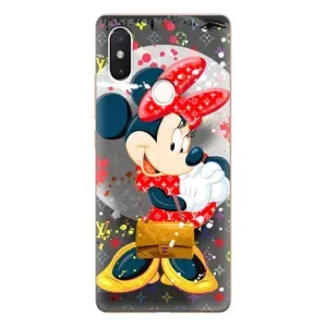 Чехол Disney Mouse Xiaomi Mi8 Special Edition (PREMIUMPrint) (Minni с бантиком)