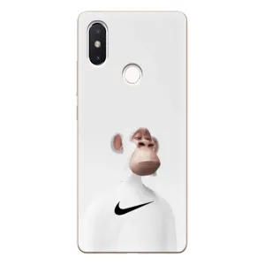 Чехлы с Обезьянами NFT для Xiaomi Mi8 Special Edition (AlphaPrint) (обезьяна NFT Nike)