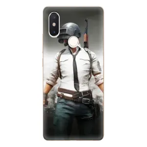 Чехол PUBG для Сяоми Ми8 СЕ (AlphaPrint) (Пабг мен)