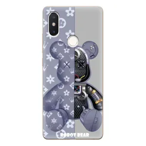 Крутые Чехлы Луи Виттон для Xiaomi Mi8 Special Edition (AlphaPrint) (Робот Мишка)