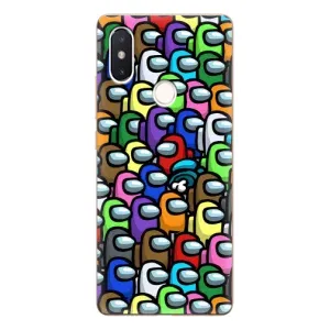 Чохли Амонг Ас для Xiaomi Mi8 Special Edition (AlphaPrint) (Убитий)