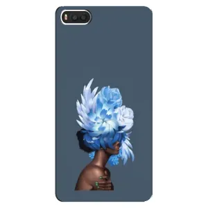 Чехлы (ART) Цветы на Xiaomi Mi8 (VPrint) (Цветы на голове)