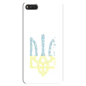 Чохли для Xiaomi Mi8 Укр. Символіка (AlphaPrint) (Герб з букв)