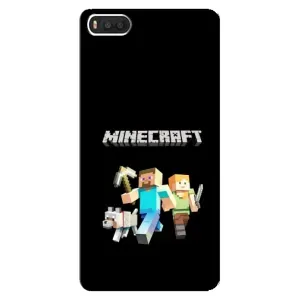 Чохол Майнкрафт на Xiaomi Mi8 (AlphaPrint) Minecraft (герої Minecraft)