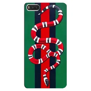 Чехлы ГУЧЧИ для Ксяоми Ми 8 (AlphaPrint) (Gucci змия)