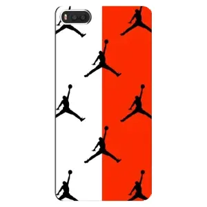 Чехлы для Xiaomi Mi8 - с картинкой JORDAN (AlphaPrint) (Лого Джордан)