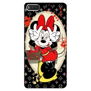 Чехол Disney Mouse Xiaomi Mi8 (PREMIUMPrint) (Минни peace)