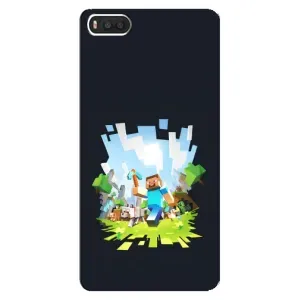 Чохол Майнкрафт на Xiaomi Mi8 (AlphaPrint) Minecraft (персонажі Minecraft)