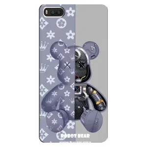 Крутые Чехлы Луи Виттон для Xiaomi Mi8 (AlphaPrint) (Робот Мишка)