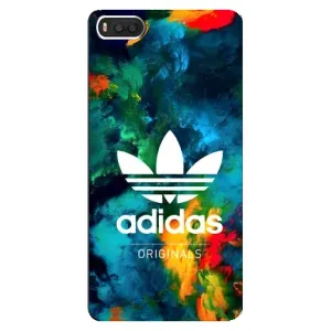 Чехлы Адидас для Xiaomi Mi8 (AlphaPrint) (Яркий Адидас)