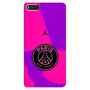Чохли PSG для Xiaomi Mi8 (AlphaPrint) (яскравий ПСЖ)