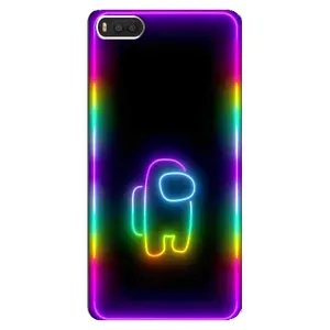 Чохли Амонг Ас для Xiaomi Mi8 (AlphaPrint) (Яскравий скін)