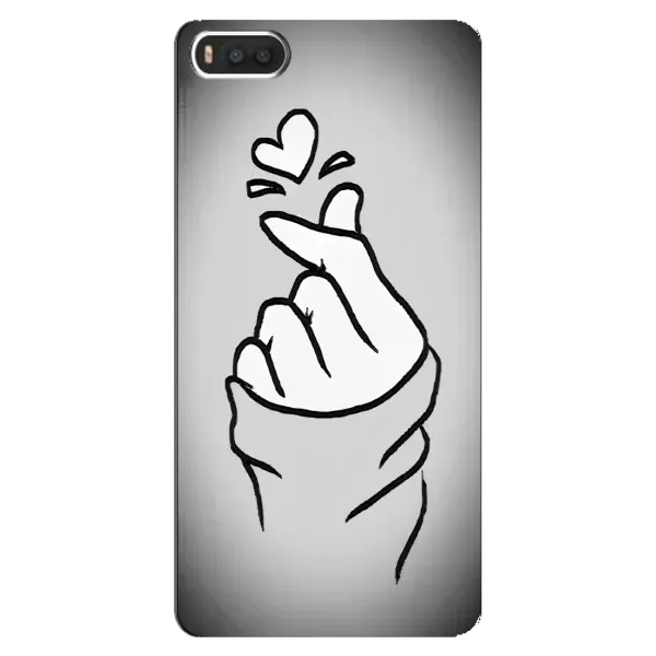 Чохол з принтом «Значок Love» для Xiaomi Mi8