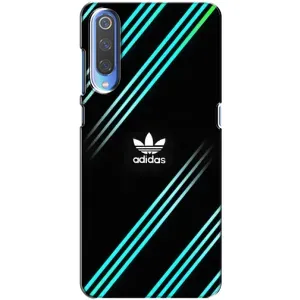 Чехлы Адидас для Xiaomi Mi 9 (AlphaPrint) (Адидас с полосами)