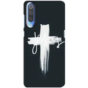 Чехол для Xiaomi Mi 9 (AlphaPrint) - (Христианские) (Иисус)