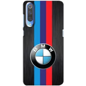 Чехол для Ксяоми Ми 9 - с принтом БМВ (AlphaPrint) (Лого BMW)