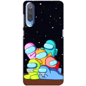 Чохли Амонг Ас для Xiaomi Mi 9 (AlphaPrint) (Скіни в космосі)