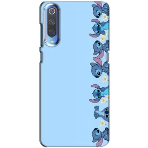 Чехол с принтом Стич на Xiaomi Mi 9 (Стич фон)