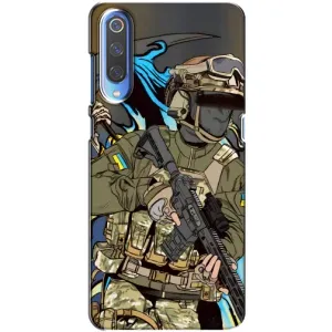 Чехлы с картинкой ЗСУ для Xiaomi Mi 9 (AlphaPrint) (Воїн ЗСУ)