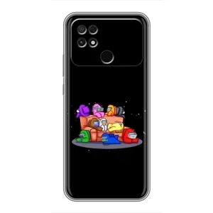 Чохли Амонг Ас для Xiaomi POCO C40 (AlphaPrint) (Амонг-ас)
