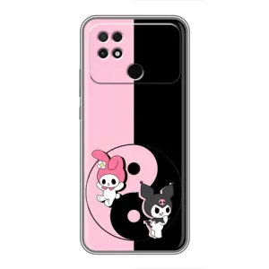 Чехол с кроликом Куроми на Xiaomi POCO C40 (Куроми Инь Янь)