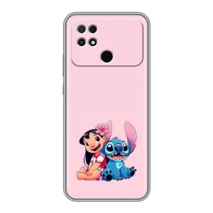 Чохол з принтом Стіч на Xiaomi POCO C40 (Ліло і Стіч)